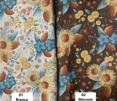 Floral fadas (50x150cm)