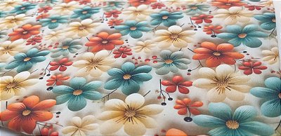 Flores reais 100%Alg. Dig.(50x75)