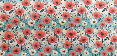 Tecido floral100%Alg.Dig. (50x75)