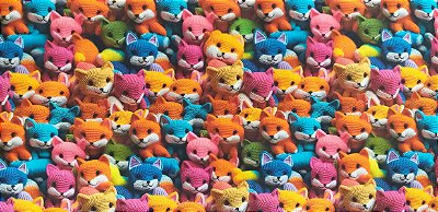 Raposas 100%Alg.Dig. Fab. (50x75)