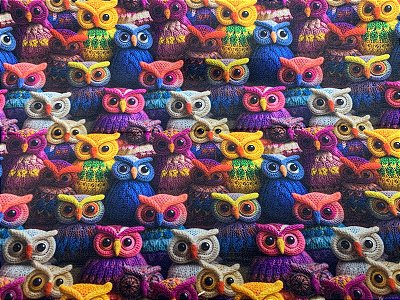 Corujas 100%Alg.Dig. (50x75)