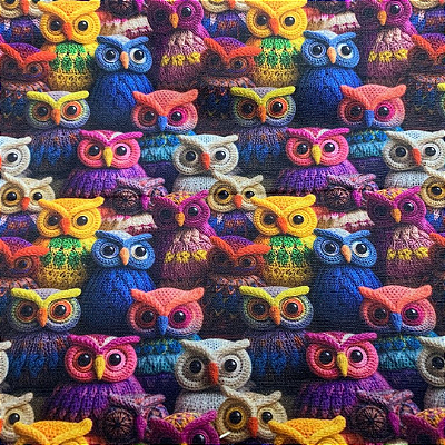 Corujas 100%Alg.Dig. (50x75)