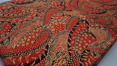 Red.Douradinho. 100%Alg.Japonês. JD4105 (49x55cm)