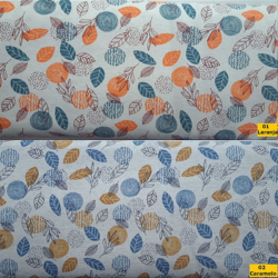 Floral.4100-Linho Misto - Costura Criativa - 50x150cm