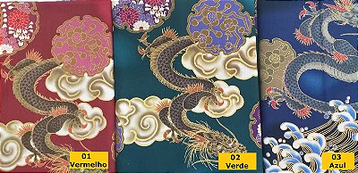 Dragon JD4110. 100% Alg.Japonês. (49x55cm)