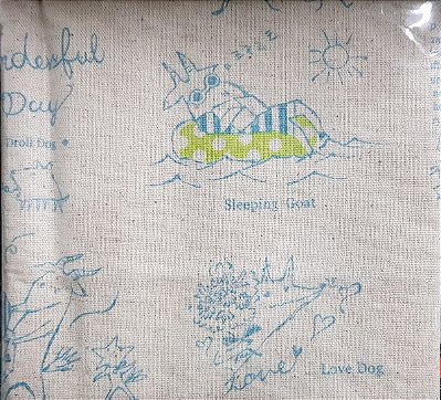 Goat/Dog. Alg + Linho Japonês. JT0023 (50x55cm)