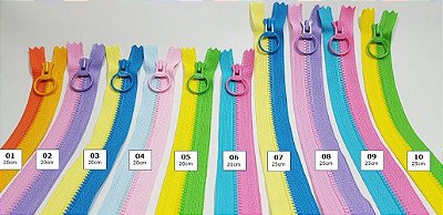 Zíper Colorido. AA024