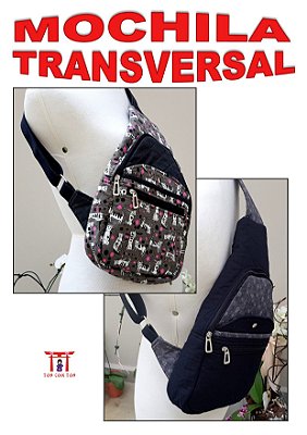 Projeto: Mochila Transversal   (vide Desconto do COMBO)