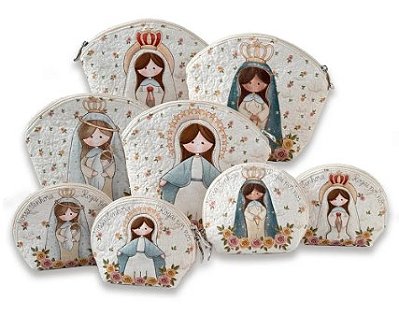 Painel Necessaire Rogai por Nós.100%Alg.