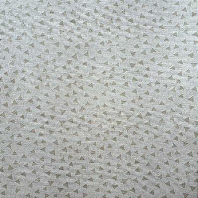 Triângulos Bege. Tricoline 100%Algodão (50x150)