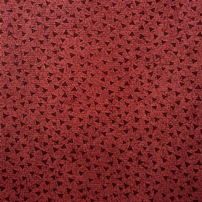 Triângulos Vinho. Tricoline 100%Algodão (50x150)