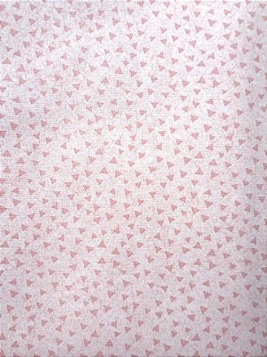Triângulos Salmao. Tricoline 100%Algodão (50x150)