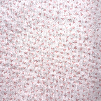 Triângulos Salmao. Tricoline 100%Algodão (50x150)
