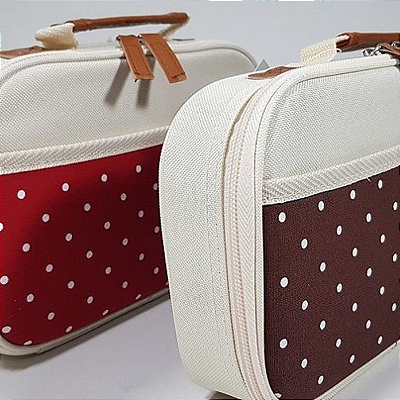 Maletinha (estojo) Japonesa com 02 compartimentos
