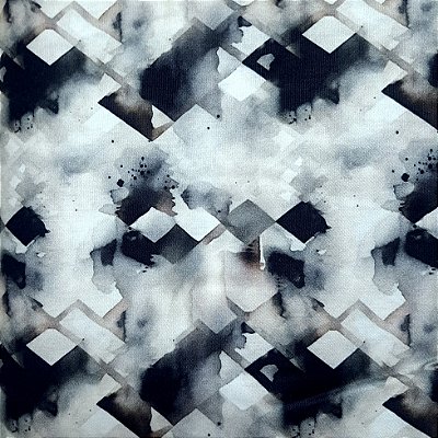 Dusty Losangos. Tec.Tricoline Digital 100%Alg.(50x150)