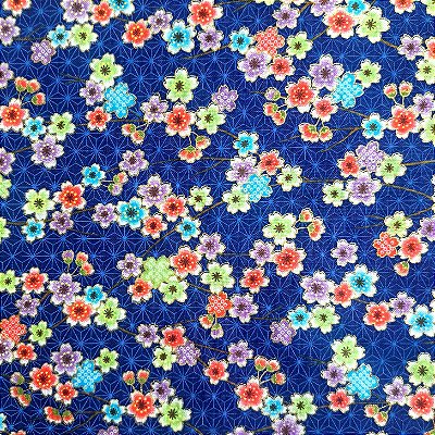 SakuraStar. Tricoline 100% Algodão Japon.Douradinho (49x55cm)