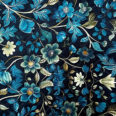 Flor Noturna. Matelasse Fab. 50x140.