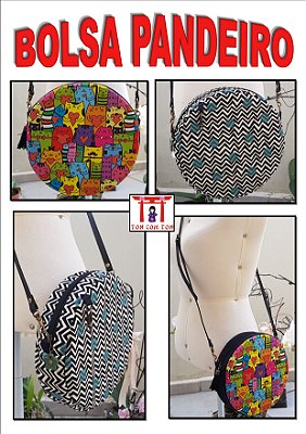 Projeto:  Bolsa Pandeiro (vide Desconto do COMBO)