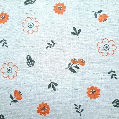 Little Leaves. Linho+Alg. Ibi.50x150cm