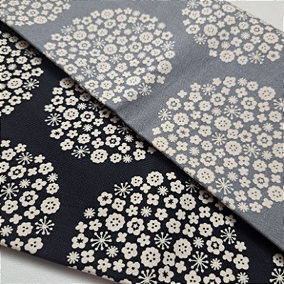 Flower Ball. 100% Algodão Encorpado Japonês(49x110cm)