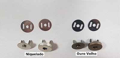 Botão Magnético Alto. 18x5mm (5pç)