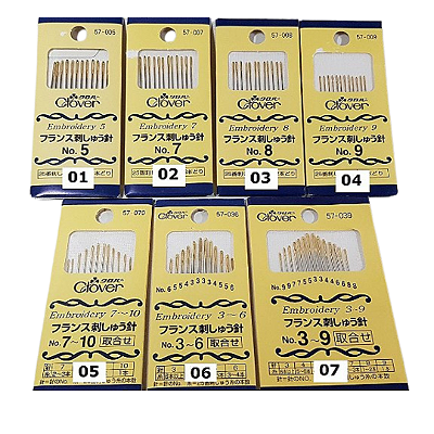 Agulha de Bordado. Clover. AC009