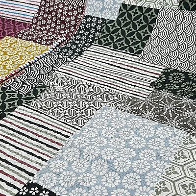 Squares. Tecido Japonês. TI028 (49x55cm)