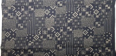 Tec. Tradicional Japonês. Navy Cotton. TI043 (50x55cm)