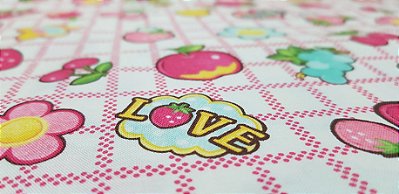 Fruits Flower. 30's Collection. Tec. Japonês. 3400002 (50x55cm)