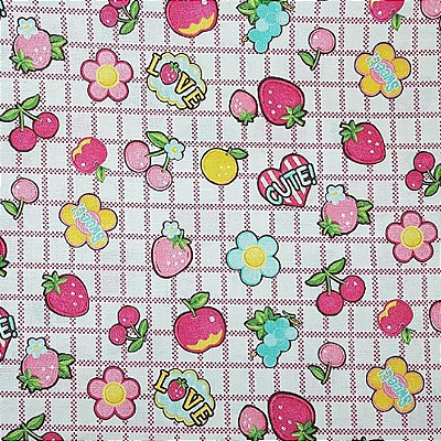 Fruits Flower. 30's Collection. Tec. Japonês. 3400002 (50x55cm)