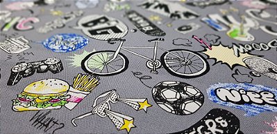 Young Stuffs. Linho+Algodão Japonês. JV00009 (50x55cm)