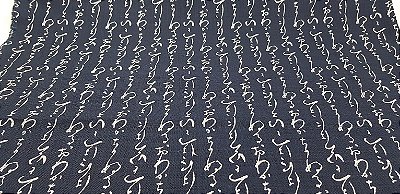 Navy Cotton. Iroha. Alg Trad Encorp Jap. JV0015 (49x55cm)