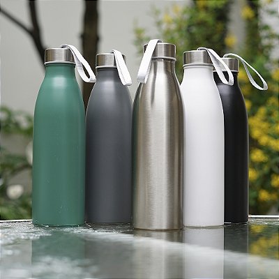 GARRAFA DE INOX 750ML - PERSONALIZE