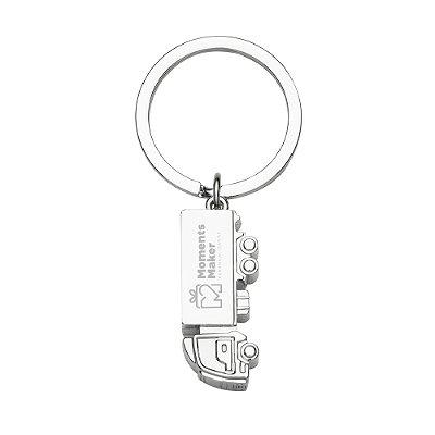 CHAVEIRO DE METAL EM FORMATO DE CAMINHÃO - PERSONALIZE