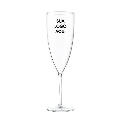 TAÇA DE CHAMPAGNE 170ML | 50 UNIDADES - PERSONALIZE