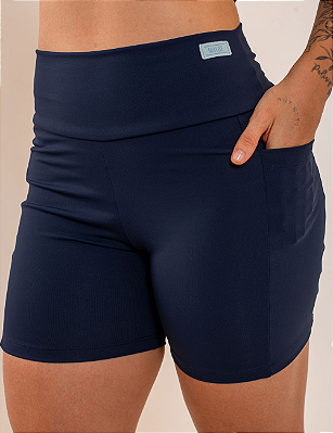 Short Corrida ⁠Mar (Azul Marinho)