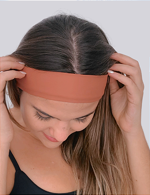 Faixa de cabelo Solo sagrado - (5 cm)