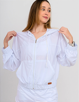 Casaco Suave Chocolate Branco