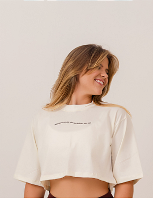 Cropped Oversized Dunas