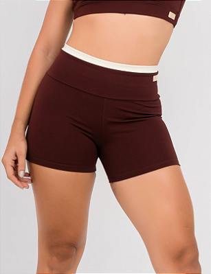 Short Coladinho Chocolate