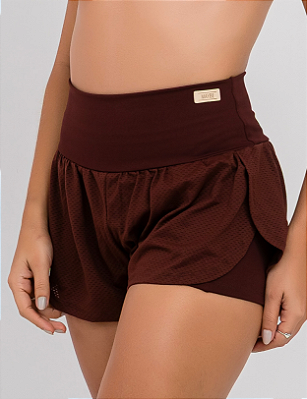 Short Levinho Chocolate