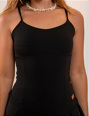 Regata Sereia Brisa (Preto)