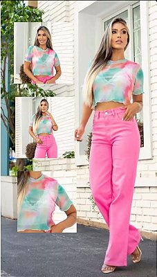 Cropped Tule Coleção Jade