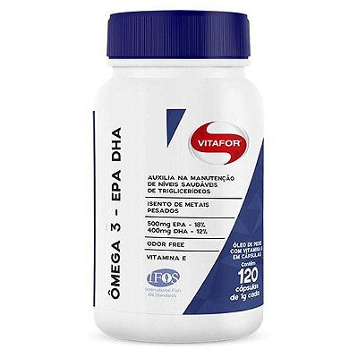 Ômega 3 EPA DHA  120Cápsulas - Vitafor