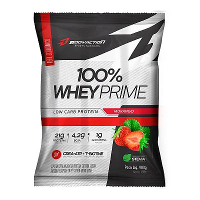 100% Whey Prime Refil 900gr - Body Action