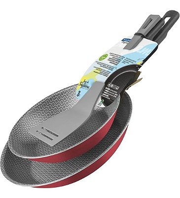 Conjunto Frigideira+Espátula 3 Peças TRAMONTINA