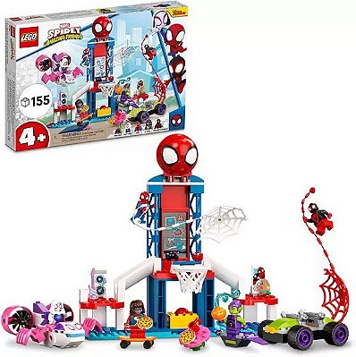 Lego Marvel Esconderijo Do Homem-aranha 10784