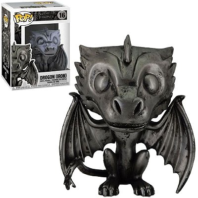 Funko Pop Drogon Iron 16 Game Of Thrones Iron Anniversary