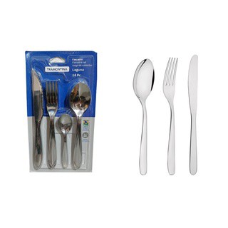 Jogo De Talhares 16 Pçs Laguna Faqueiro Aço Inox  Tramontina 66906/420