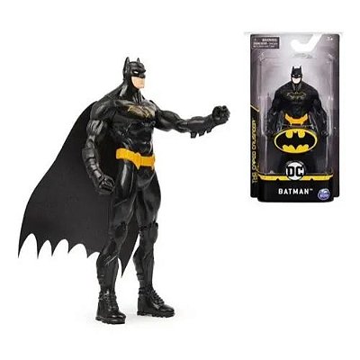 Boneco Articulado 15 Cm Dc Comics Batman Sunny 2187 Preto